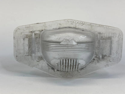 2007-2012 ACURA RDX REAR LICENSE PLATE LIGHT LAMP LENS COVER BEZEL PANEL OEM