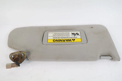 03-07 HONDA ACCORD SEDAN RIGHT PASSENGER SUNVISOR SUN VISOR W LIGHT & MIRROR OEM