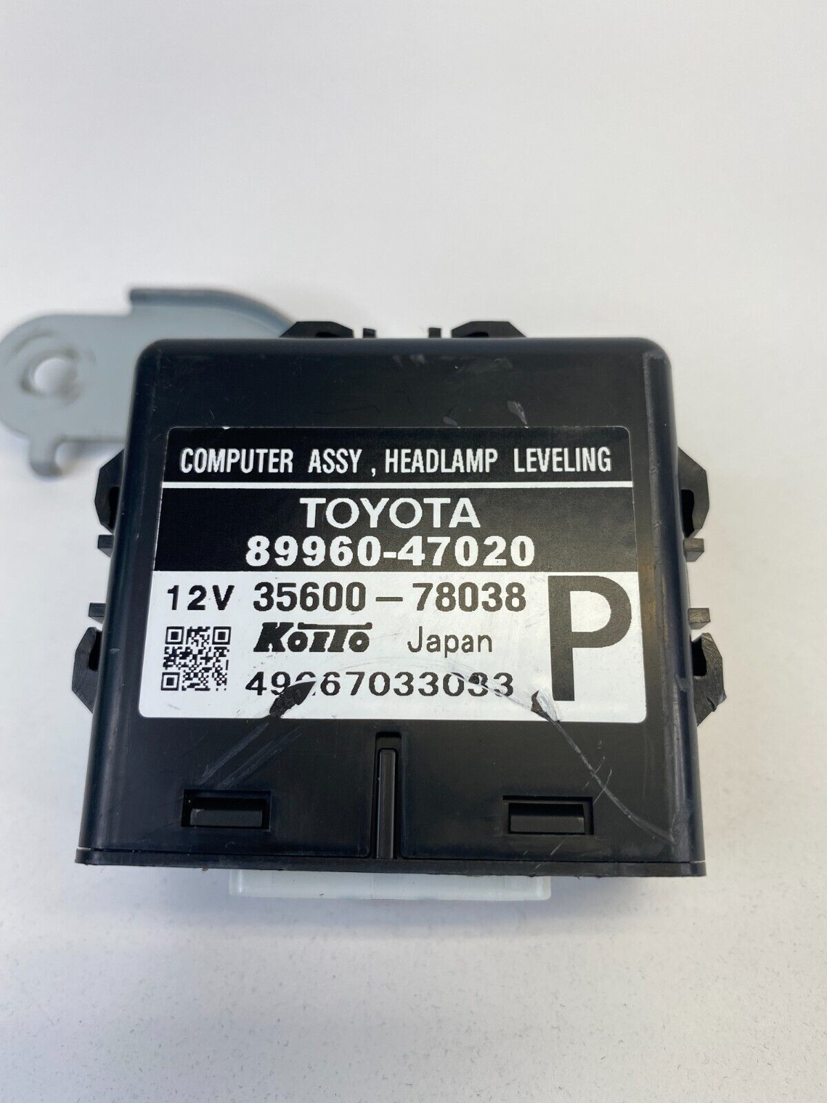 04 05 Toyota Prius Headlight Lamp Leveling Computer Control Module 89960-47020