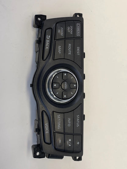 13-16 NISSAN PATHFINDER NAVIGATION INFOTAINMENT CONTROL SWITCH 210252-3KA6A OEM