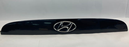 2006 2007 Hyundai Accent Rear Liftgate Tailgate License Molding w/ Emblem & Lamp