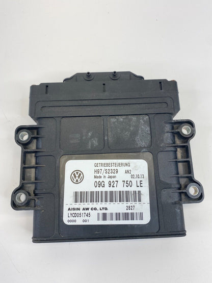 11-15 Volkswagen Jetta Automatic Transmission Control Module TCM TCU 09G927750LE