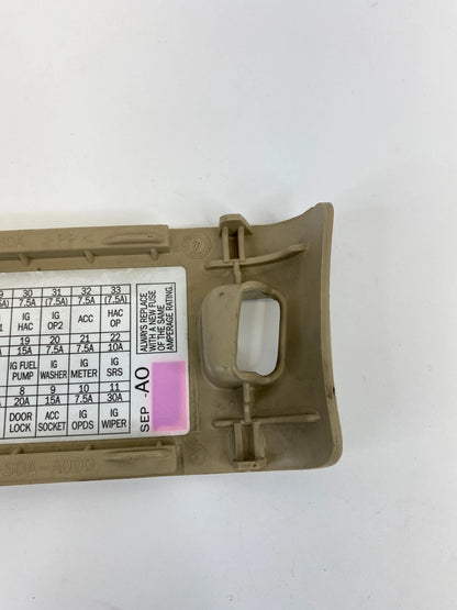 04-08 ACURA TL INTERIOR CABIN FUSE BOX COVER LID BEZEL TRIM 83162SDAA000 OEM