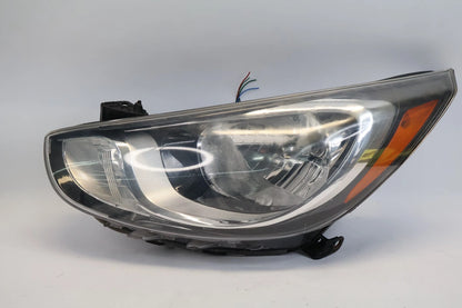 2012-2014 HYUNDAI ACCENT FRONT LEFT DRIVER HEADLIGHT HEADLAMP HALOGEN 92101-1RXX