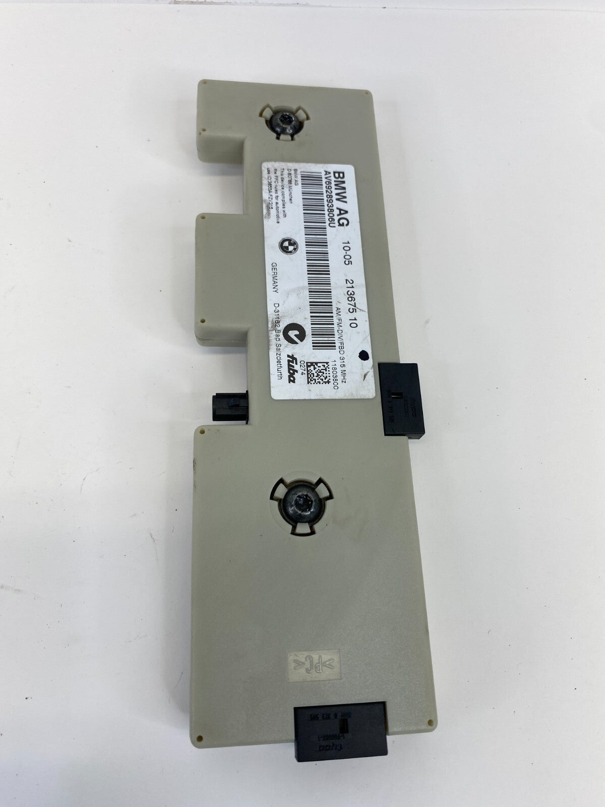 2006 BMW 330i 325i 325xi Antenna Amplifier Control Module Unit AV692893806U