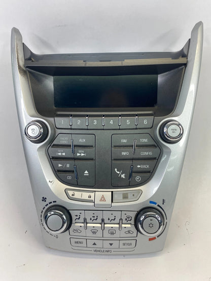 2010 2011 CHEVY EQUINOX FRONT DASH A/C CLIMATE CONTROL SWITCH W/RADIO SCREEN
