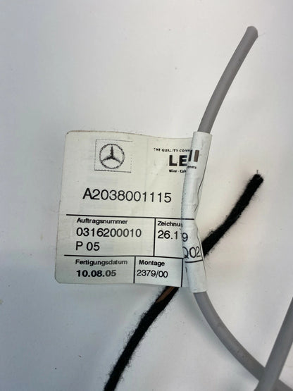 2006 2007 MERCEDES-BENZ C 280 EXHAUST CHANGE OVER VALVE SENSOR A2038000178