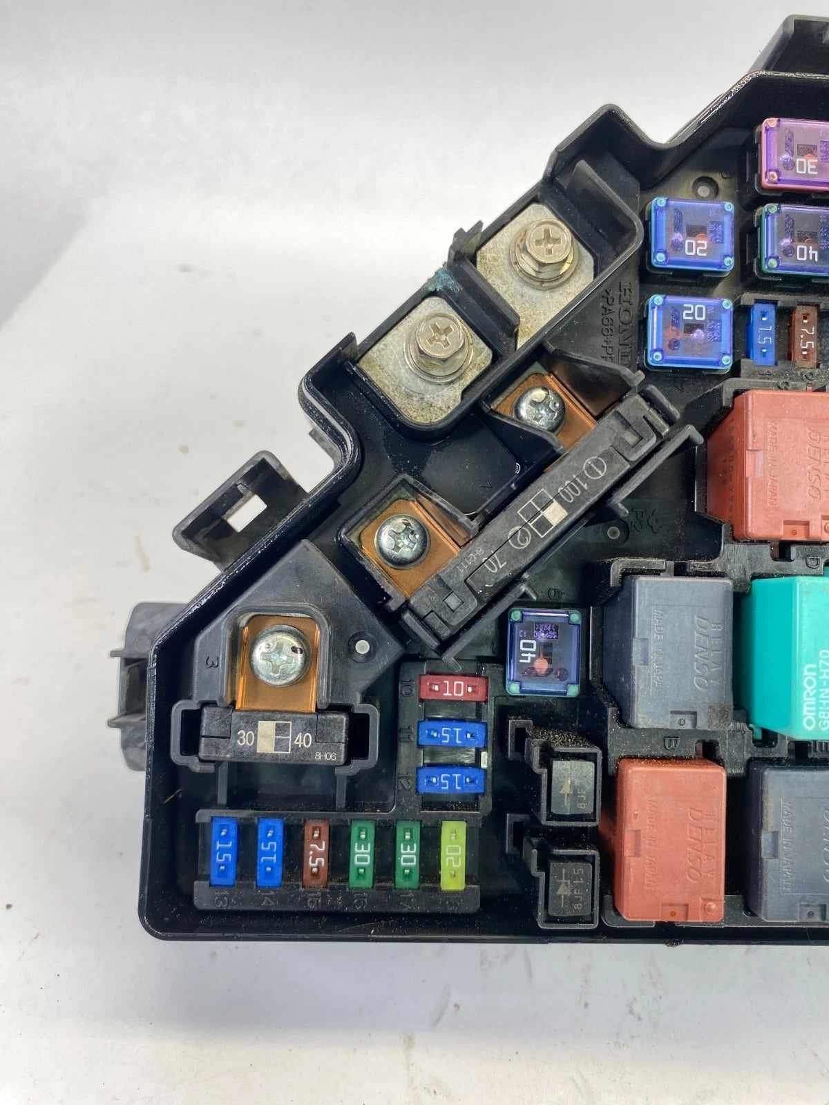 2009-2011 HONDA CIVIC HYBRID CVT UNDER HOOD ENGINE FUSE BOX JUNCTION SND-J112