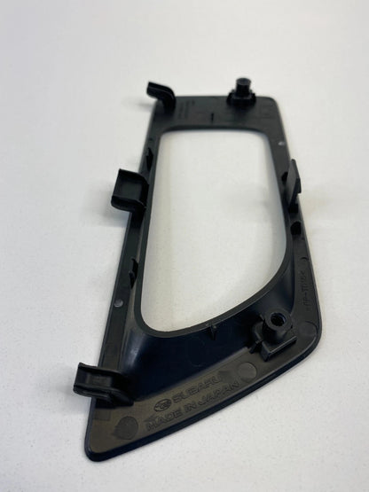 10-14 SUBARU OUTBACK REAR LEFT INTERIOR DOOR HANDLE COVER BEZEL TRIM 94246AJ03A