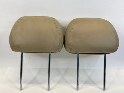 2009 2010 HYUNDAI SONATA FRONT LEFT & RIGHT SEAT HEADREST HEAD REST SET LEATHER