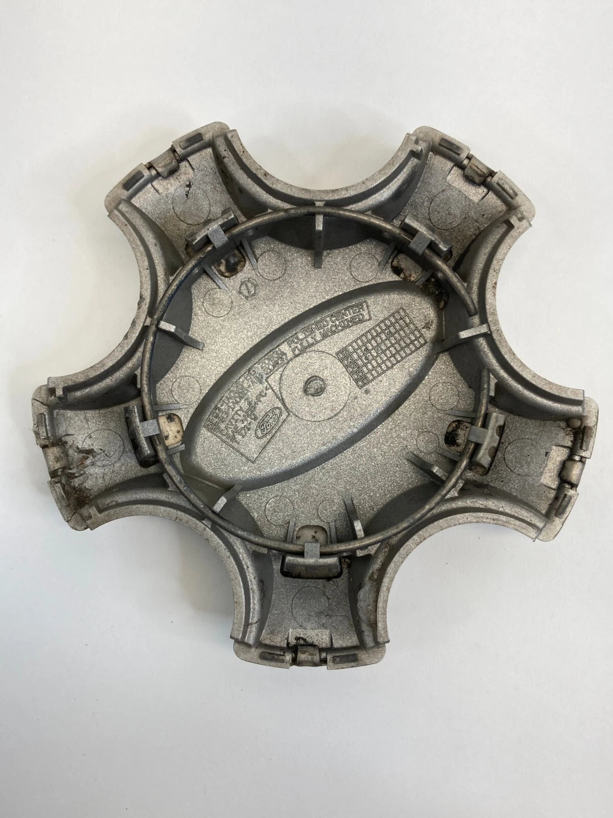 2005-2007 FORD FREESTYLE 5 SPOKE ALLOY WHEEL CENTER HUB CAP OEM 5F93-1A096-B