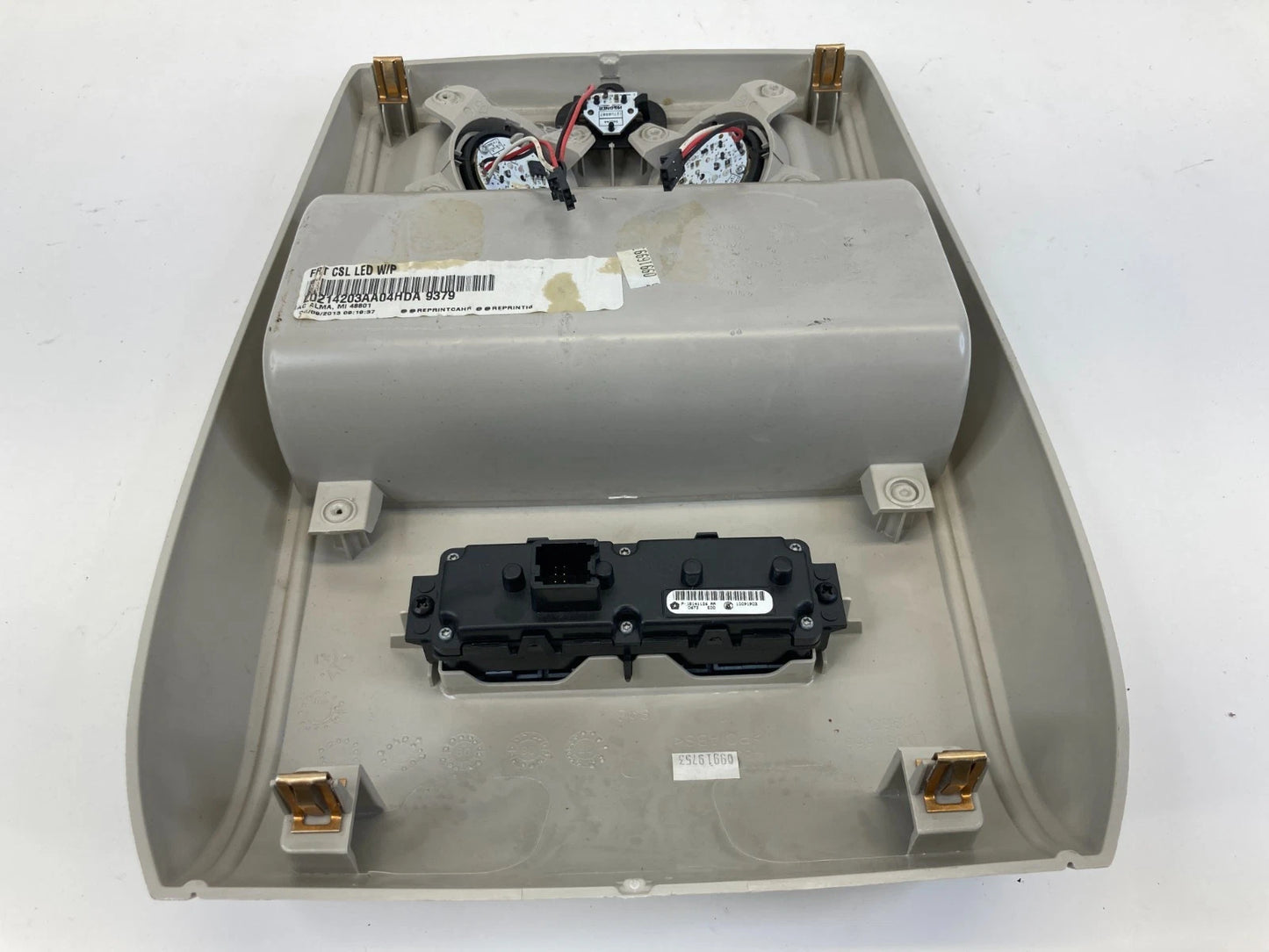 2011-2016 CHRYSLER TOWN COUNTRY FRONT OVERHEAD CONSOLE MAP LIGHT OEM L00102131