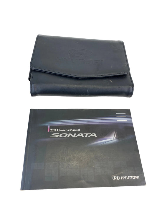 2011 HYUNDAI SONATA OWNERS OWNER´S MANUAL GUIDE WITH CASE OEM