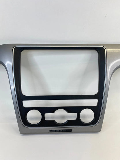 2014 2015 VOLKSWAGEN PASSAT DASH RADIO CLIMATE CONTROL BEZEL COVER 561857212D