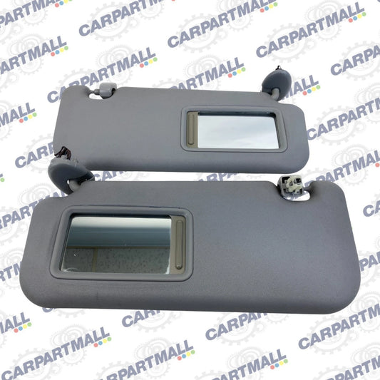 2007-2011 TOYOTA YARIS HATCH BACK ROOF SUNVISOR SUN VISOR LEFT & RIGHT PAIR OEM