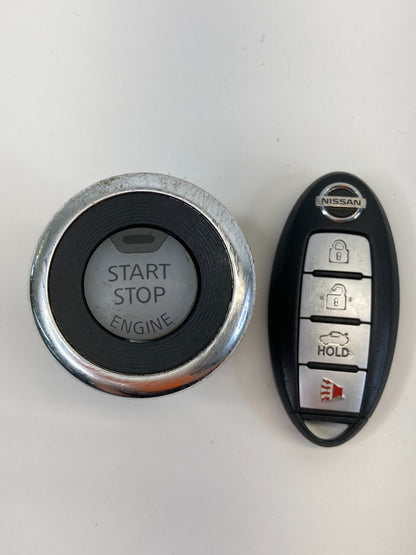 2013-2018 Nissan Altima Ignition Switch Start Stop Button Smart Key Remote OEM