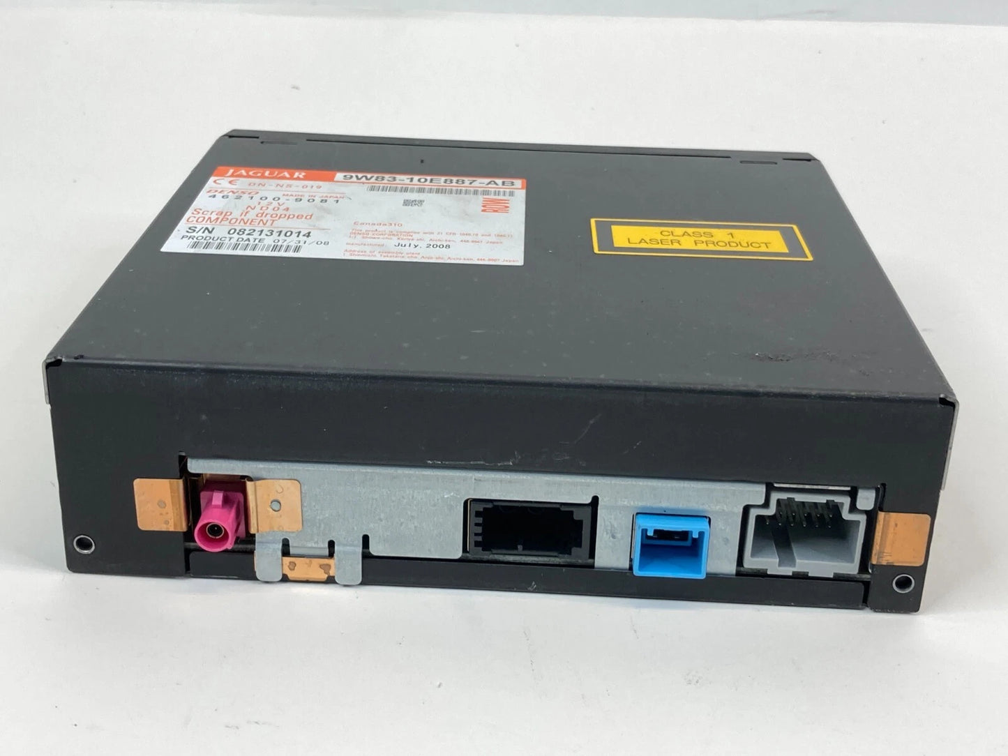 2009-2015 JAGUAR XF NAVIGATION DVD PLAYER CONTROL UNIT RECEIVER 9W83-10E887-AB