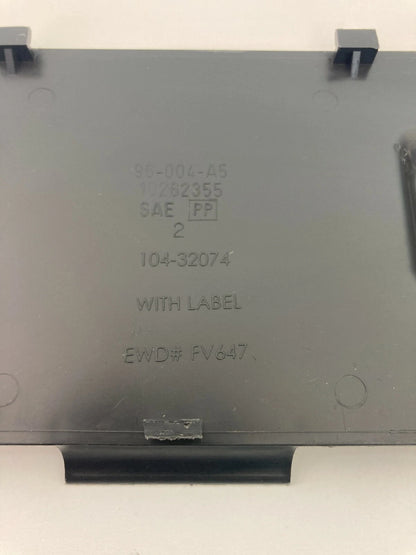 05-07 SATURN RELAY DASH ACCESS COVER LID PANEL COVER TRIM PANEL 104-32074 OEM