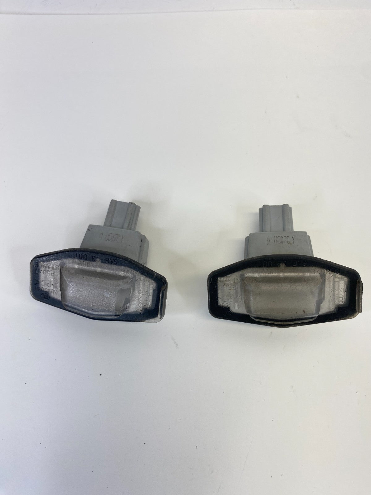 2013-2015 Honda Civic Back Rear Trunk License Plate Light Lamp Set Pair OEM