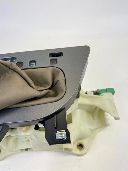 2007-2009 ACURA MDX AUTOMATIC TRANSMISSION GEAR SHIFTER ASSEMBLY TAN LEATHER OEM