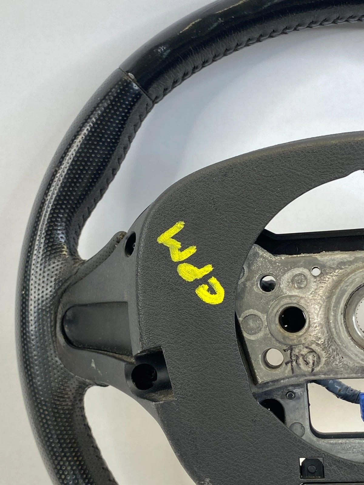 2006-2011 HONDA CIVIC STEERING WHEEL LEATHER BLACK W/ AUDIO CRUISE CONTROL OEM