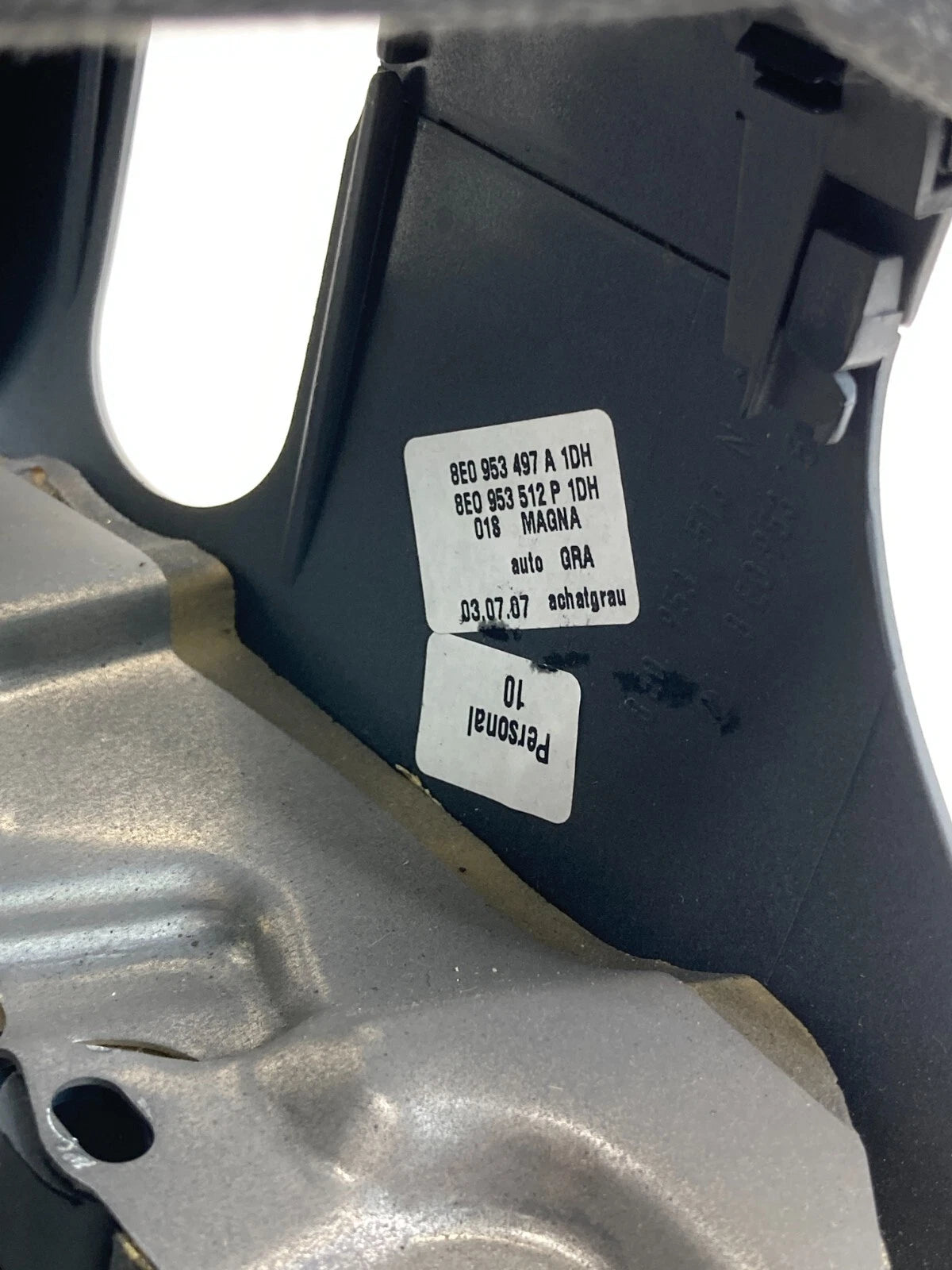 2005-2009 AUDI A4 FRONT UPPER & LOWER STEERING COLUMN TRIM COVER 8E0953512P OEM