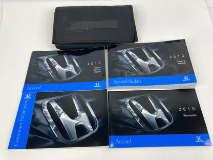 2010 Honda Accord Sedan Owners Manual Warranty Information Guide w/ Case OEM