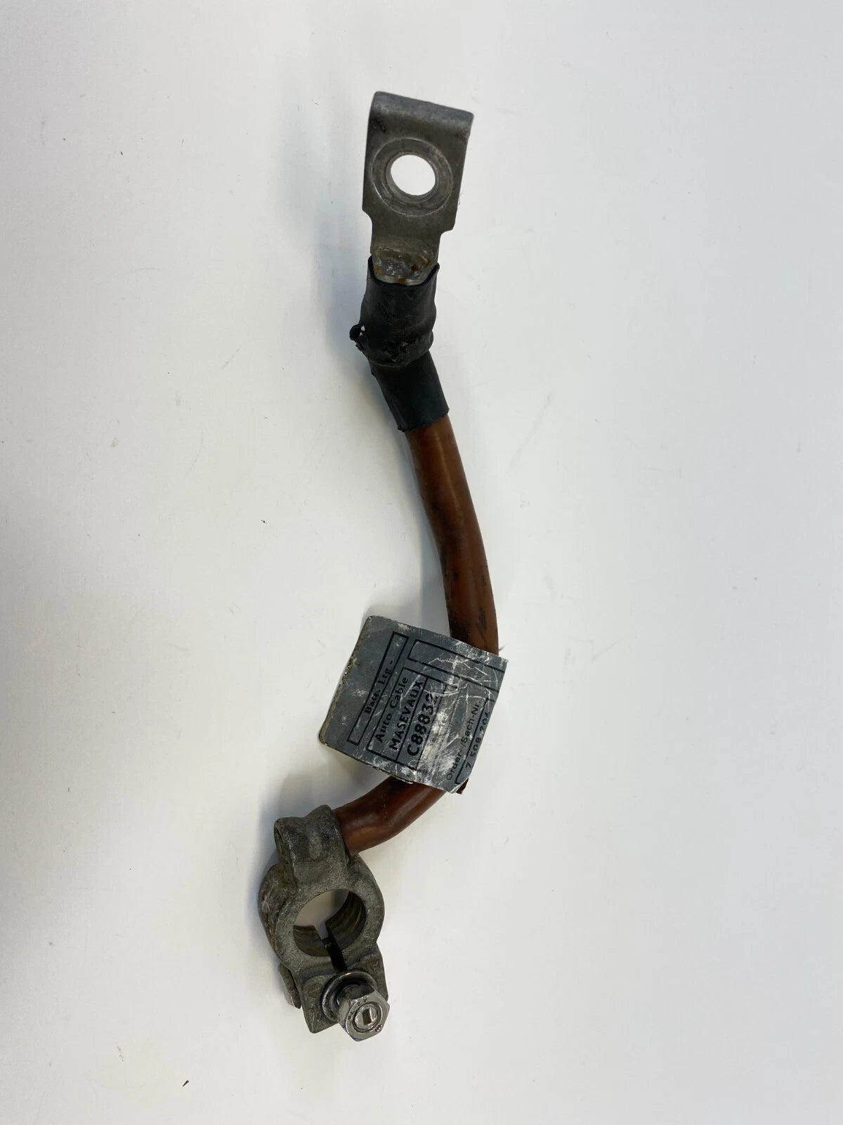 03-09 LAND ROVER RANGE ROVER BATTERY NEGATIVE CABLE WIRE TERMINAL 7508206 OEM