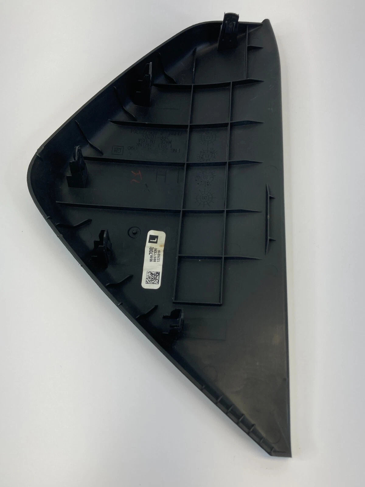 2011-2016 CHEVROLET CRUZE DASH LEFT DRIVER SIDE END CAP COVER TRIM 95987082