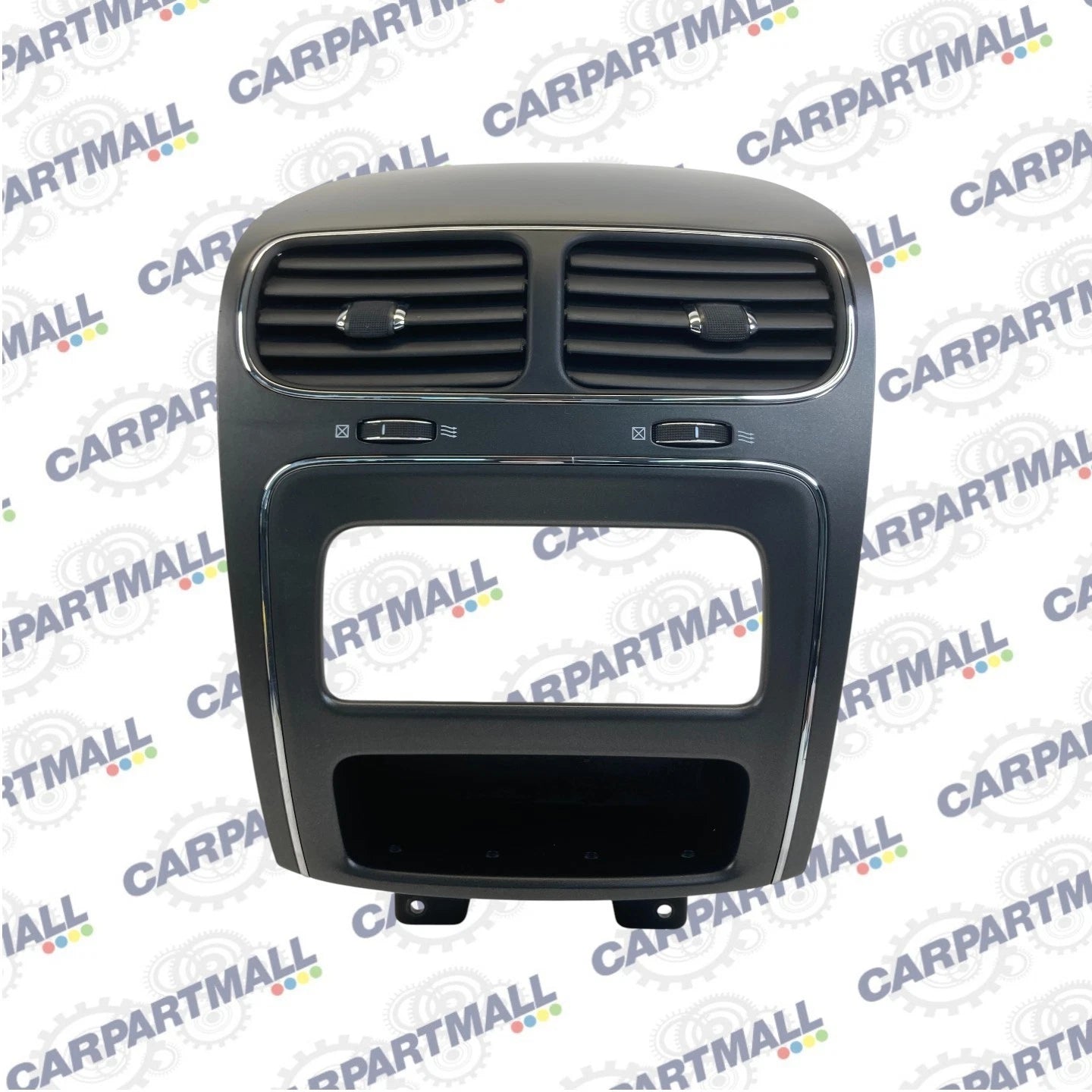2011-2020 DODGE JOURNEY RADIO DASH & VENT BEZEL COVER TRIM W/ AIR VENTS OEM