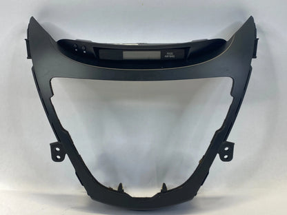 11-13 HYUNDAI ELANTRA CENTER DASH RADIO TRIM CLOCK BEZEL PANEL OEM 94510-3X000