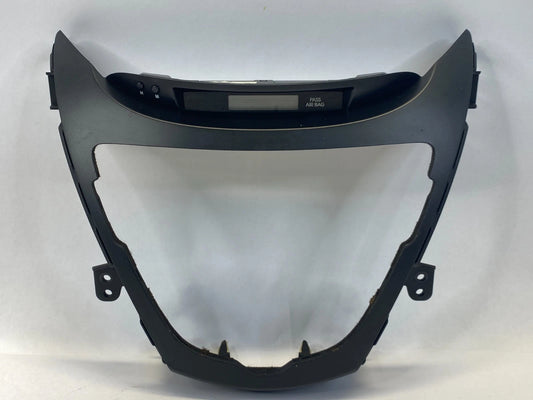 11-13 HYUNDAI ELANTRA CENTER DASH RADIO TRIM CLOCK BEZEL PANEL 94510-3X000 OEM