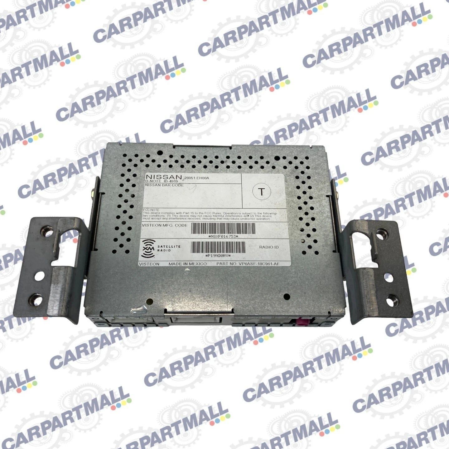 2005-2013 NISSAN ALTIMA SATELLITE RADIO TUNER CONTROL MODULE UNIT OEM 28051EH00A