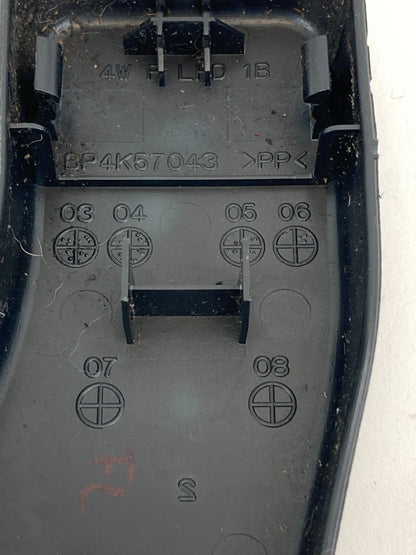 2004-2009 MAZDA 3 FRONT LEFT SEAT RAIL END CAP TRIM COVER TRACK OEM BP4K-57-043