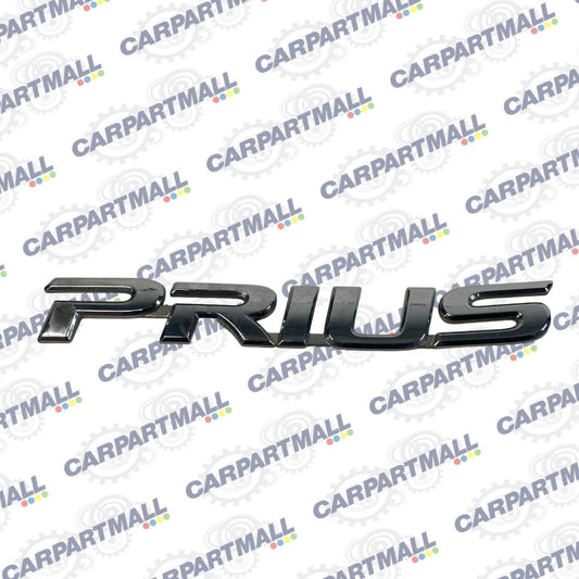 2004-2009 TOYOTA PRIUS REAR TRUNK EMBLEM BADGE LOGO LETTERS SYMBOL CHROME OEM