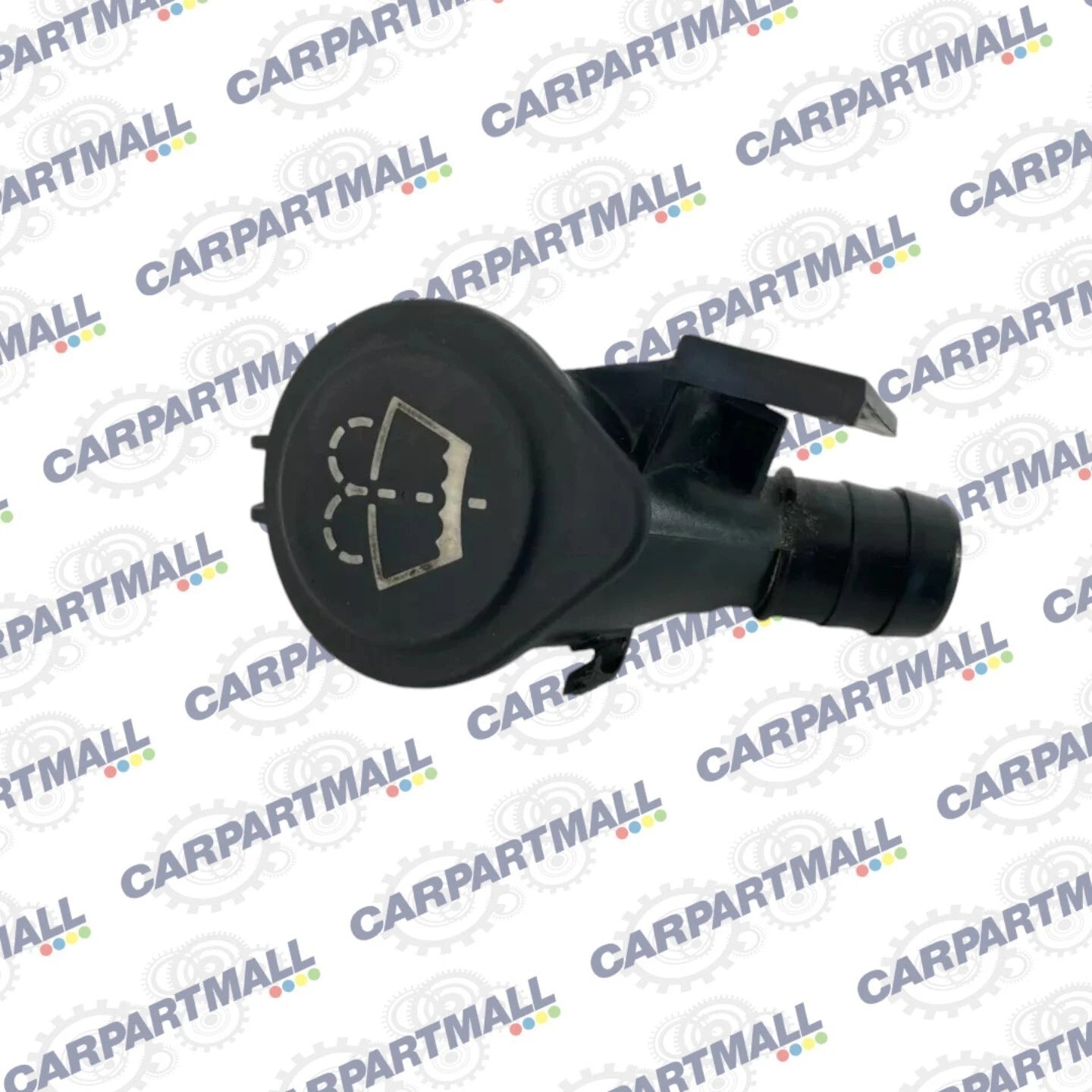 04 05 BMW 545I WASHER RESERVOIR FILLER PIPE TUBE W/ CAP COVER 61667144396 OEM