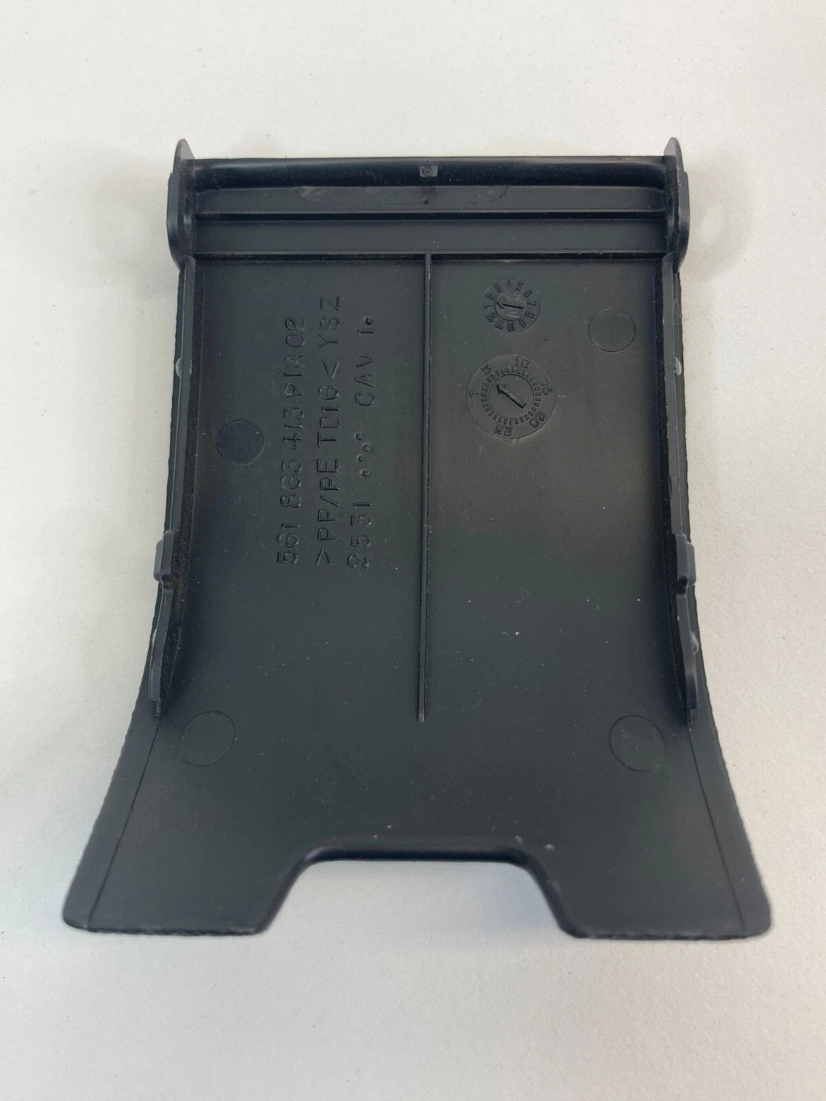 12-19 VOLKSWAGEN PASSAT REAR SEAT CHILD SAFETY ANCHOR HOOK COVER CAP TRIM OEM