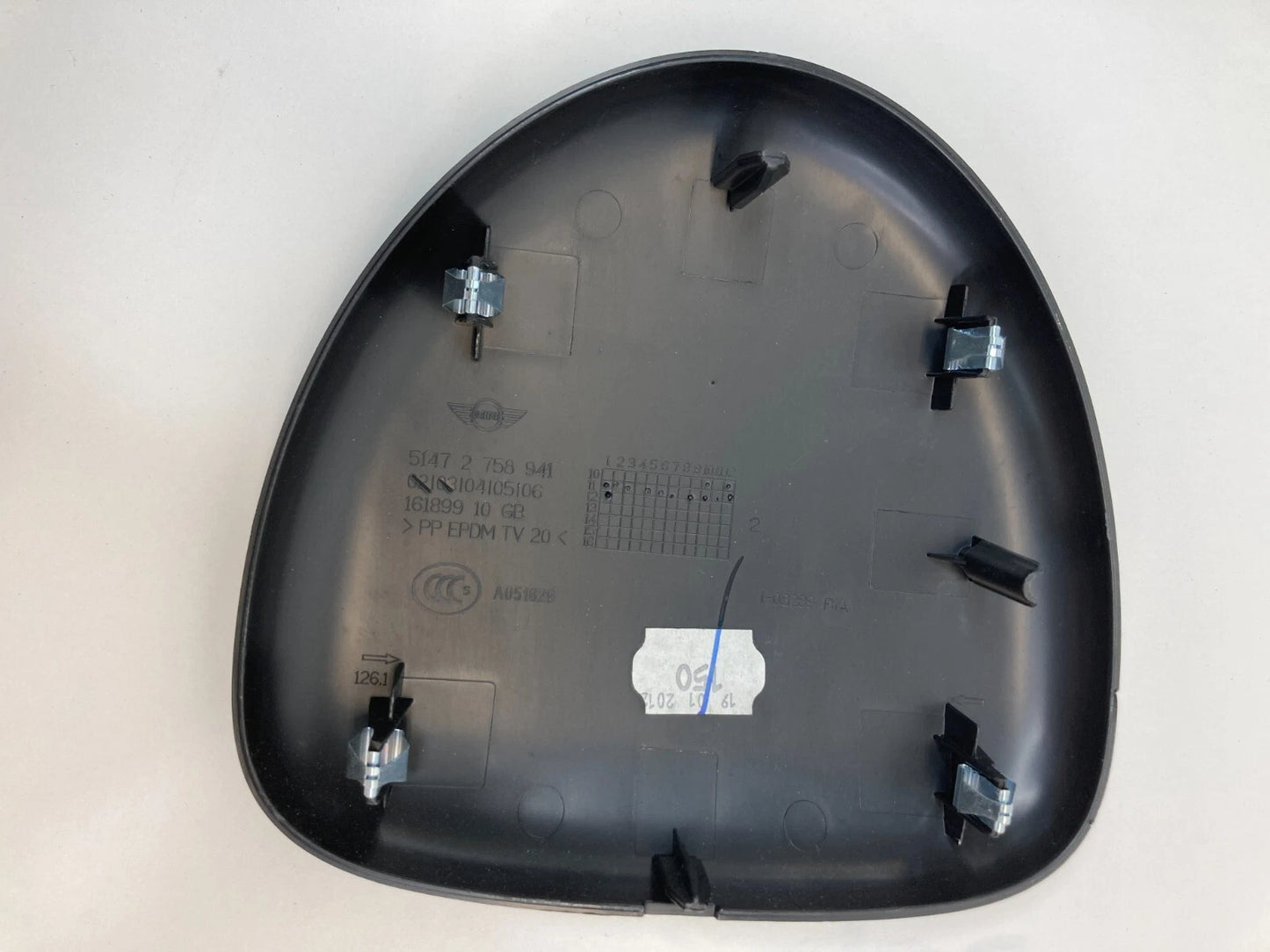 12-15 MINI COOPER REAR BODY TRIM PARTITION WALL TOP TRUNK LUGGAGE 51472758941