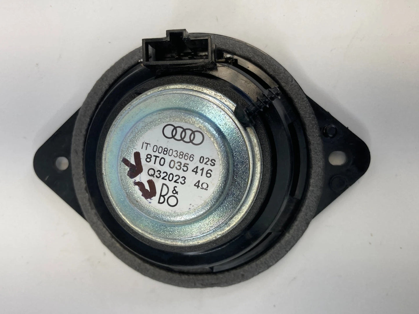 08-17 AUDI A5 A4 QUATTRO REAR RIGHT BACK DOOR OUTER AUDIO SPEAKER 8T0035416 OEM