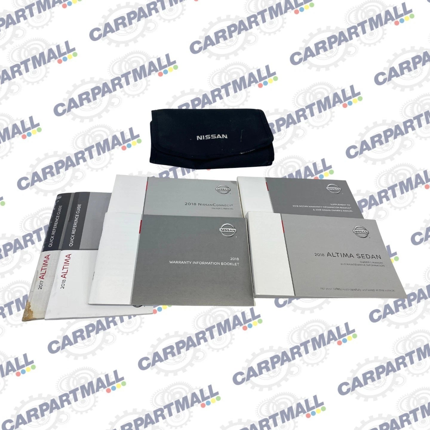 2018 Nissan Altima SV SEDAN Owners Manual Information Guide Book Set w / Case