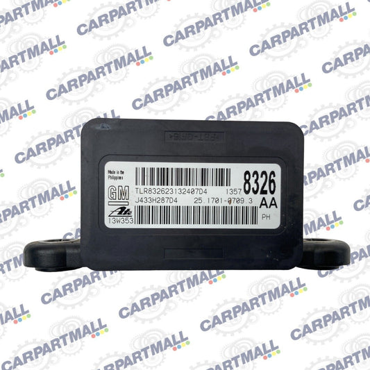 2011-2016 Chevrolet Cruze 1.4L Stability Yaw Rate Sensor Control Module 13578326