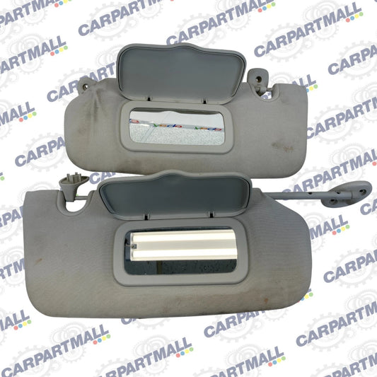 2007-2009 JEEP COMPASS LEFT & RIGHT SIDE SUNVISOR SUN VISOR VANITY SET PAIR OEM