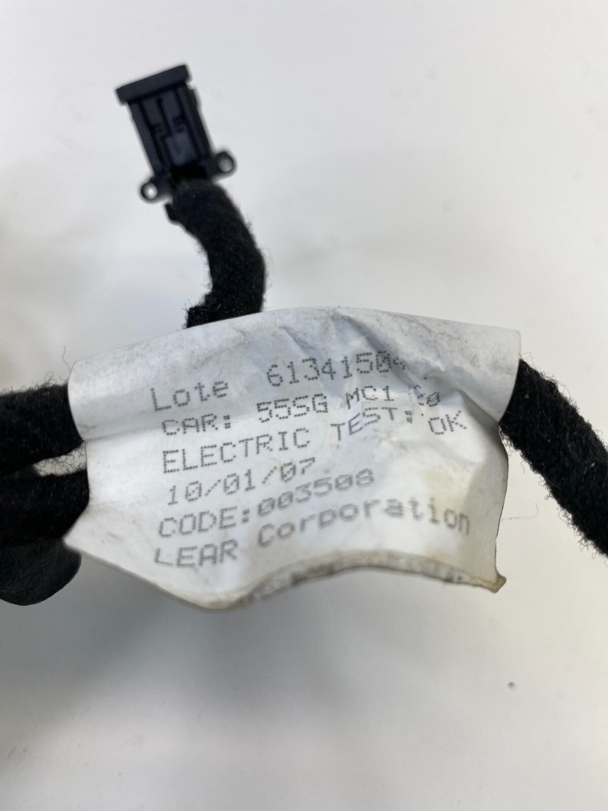 2003-2007 Saab 9-3 93 Center Console Harness Wire Wiring Cable 12765161 OEM