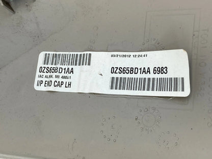 12-15 RAM CARGO VAN FRONT LEFT SIDE DASH END CAP COVER TRIM PANEL 0ZS65BD1AA OEM