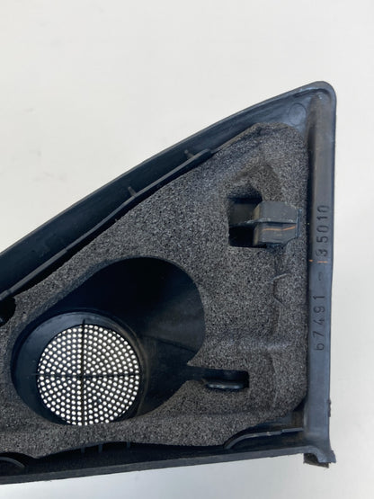 1996-2002 Toyota 4Runner Front Right Door Tweeter Speaker Cover Trim 67491-35010