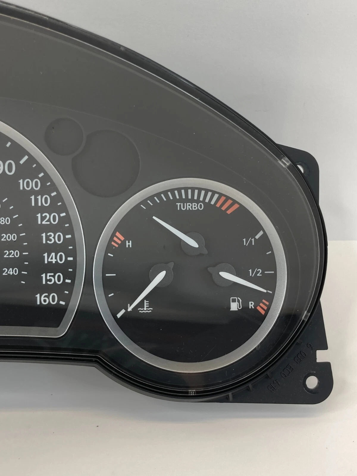 03-06 SAAB 9-3 2.0L MT SPEEDOMETER INSTRUMENT CLUSTER GAUGES 207K MILES 12802926