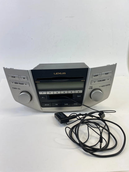 2007-09 LEXUS RX350 AUDIO EQUIPMENT RADIO RECEIVER CD W/ BLUETOOTH 861200E070