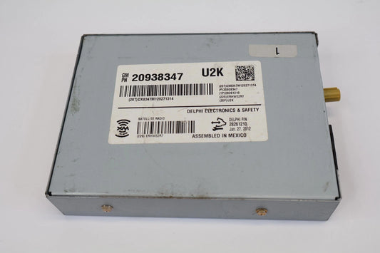 2009-2017 CHEVROLET TRAVERSE XM SATELLITE RADIO RECEIVER MODULE OEM 20938347