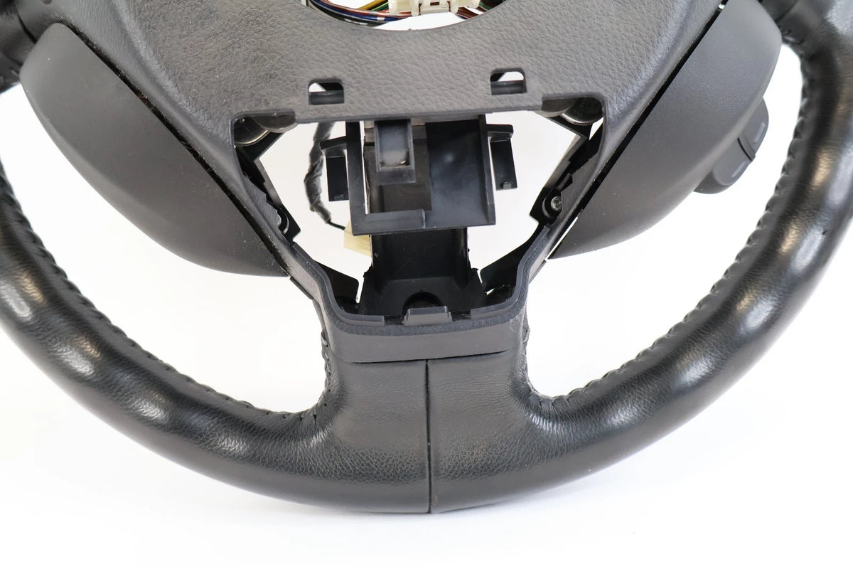 2007 2008 ACURA TL TYPE S STEERING WHEEL W/ PADDLE SHIFTERS BLACK LEATHER OEM