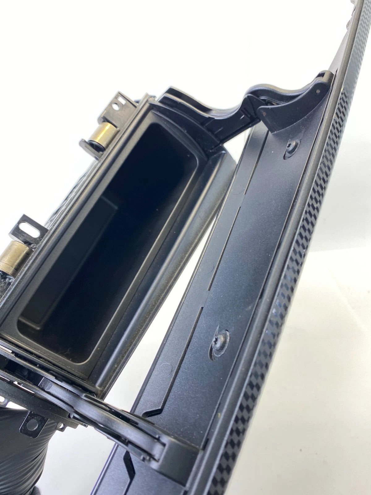 2007-2015 MINI COOPER S UPPER DASH GLOVE BOX CD CHANGER CARRIER OEM